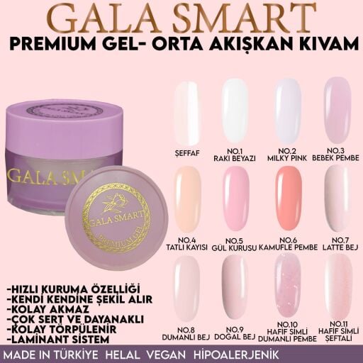 GALA SMART - PREMİUM GEL 50 G