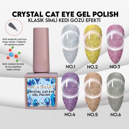 CRYSTAL CAT EYE SERİ 10 ml
