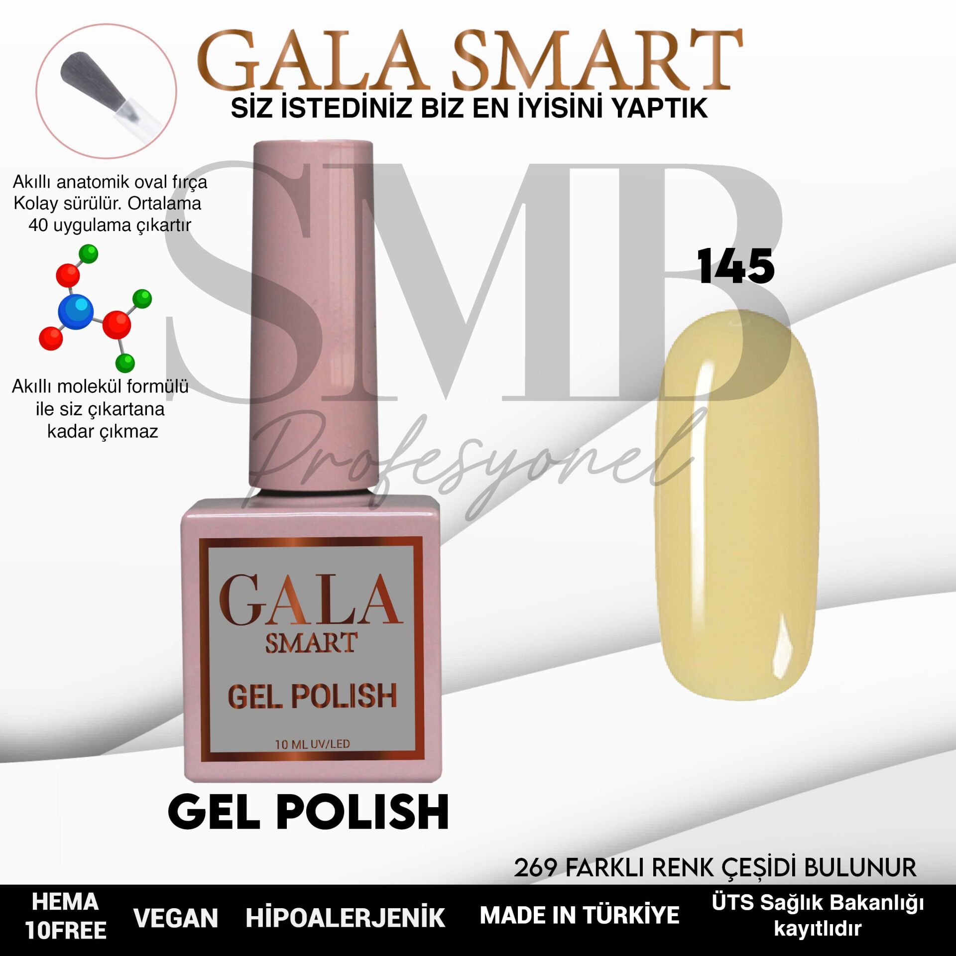 GALA SMART CLASSİC KALICI OJE 10 mle NO:145