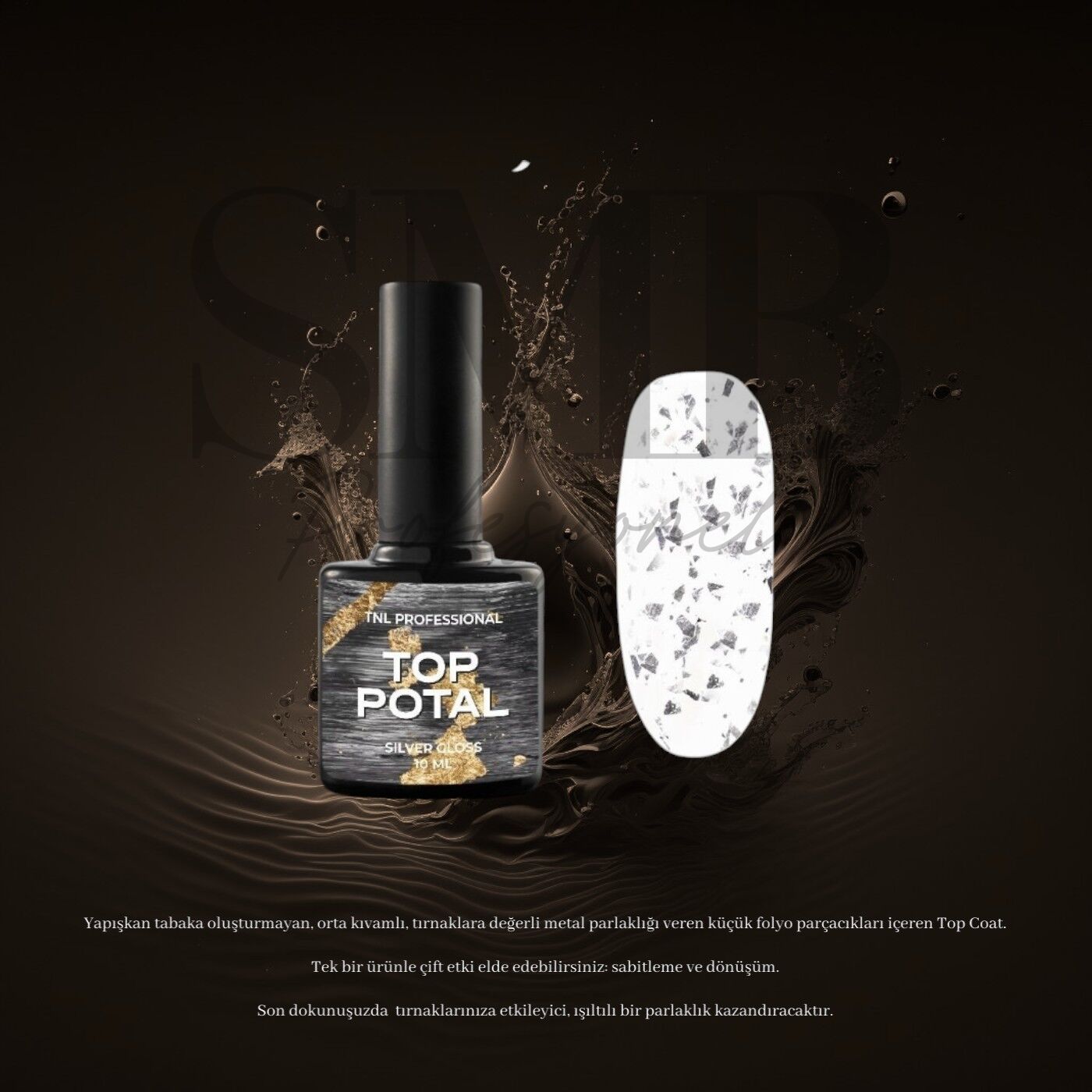 TNL TOP POTAL FOLYOLU GÜMÜŞ 10 ML