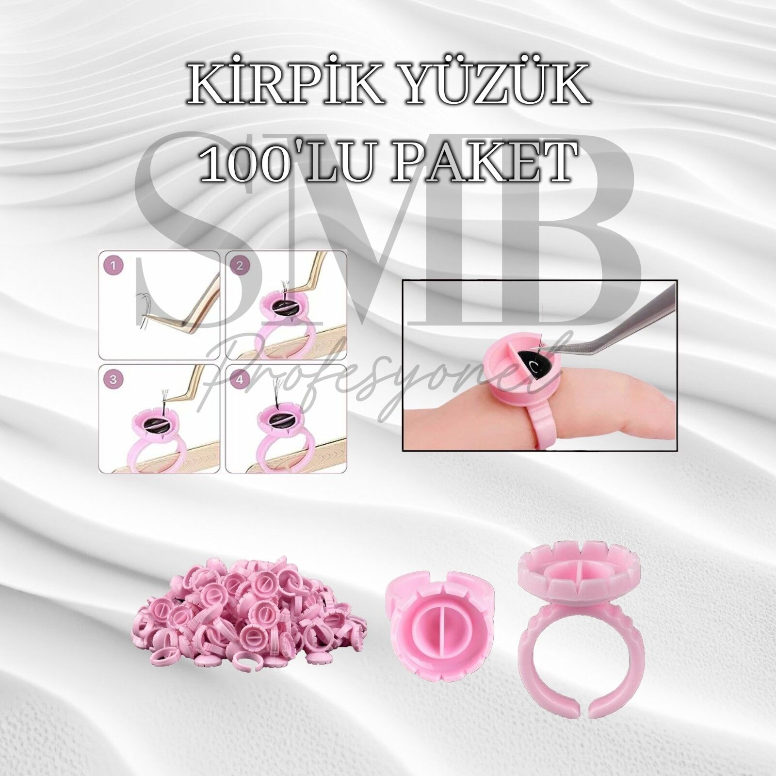 KİRPİK YÜZÜK 100 LÜ PAKET