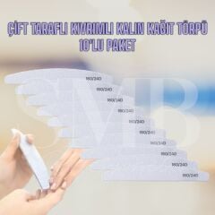 PROFESYONEL KAĞIT TÖRPÜ 180/240 - 10'LU