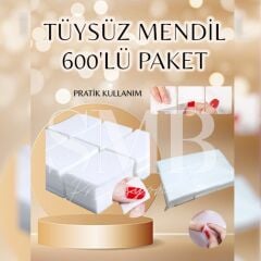 TÜYSÜZ MENDİL 600'LÜ PAKET