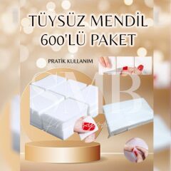 TÜYSÜZ MENDİL 600'LÜ PAKET
