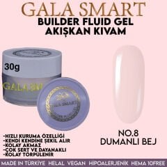 GALA SMART - BUİLDER FLUİD GEL 30 G - NO:8