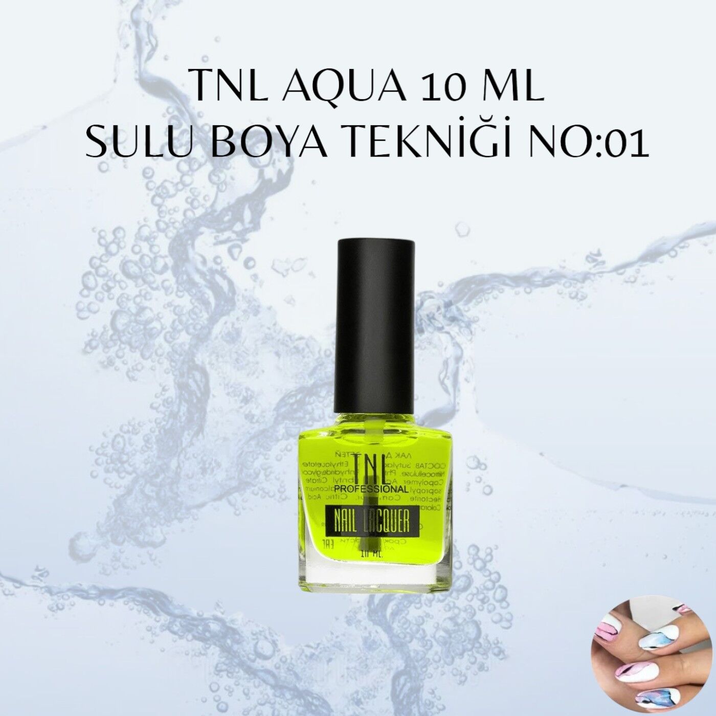 TNL AQUA 10 ML SULU BOYA TEKNİĞİ NO:01