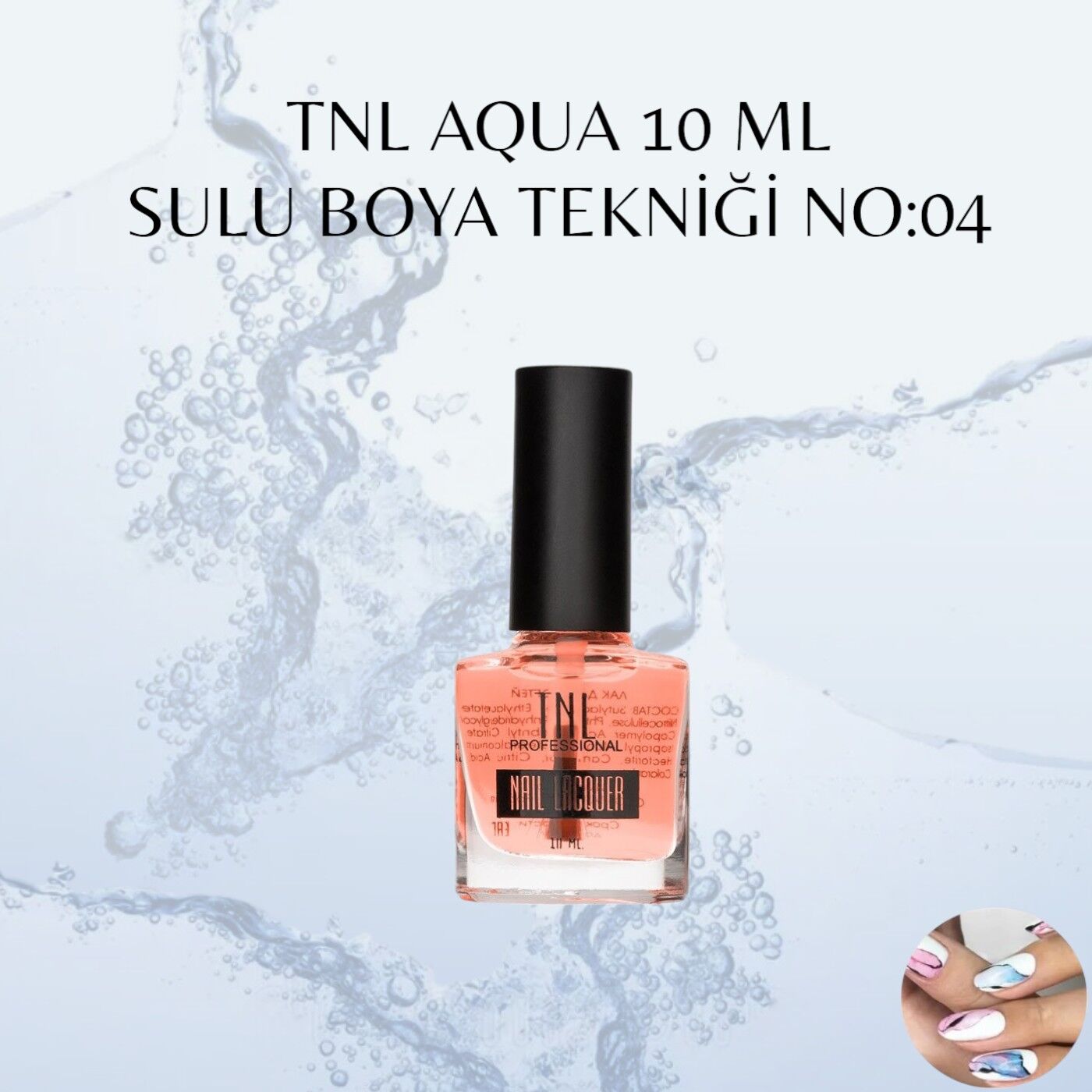 TNL AQUA 10 ML SULU BOYA TEKNİĞİ NO:04