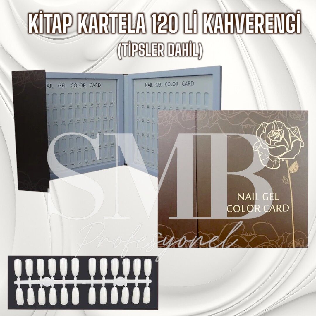 KİTAP KARTELA 120 Lİ KAHVERENGİ (TİPSLER DAHİL)
