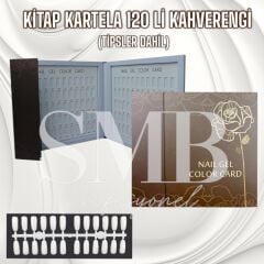 KİTAP KARTELA 120 Lİ KAHVERENGİ (TİPSLER DAHİL)