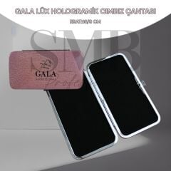 GALA LÜX HOLOGRAMİK CIMBIZ ÇANTASI EBAT:16/8 CM