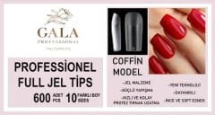 SOFT JEL TİPS 600 LÜ PAKET - COFFİN MODEL