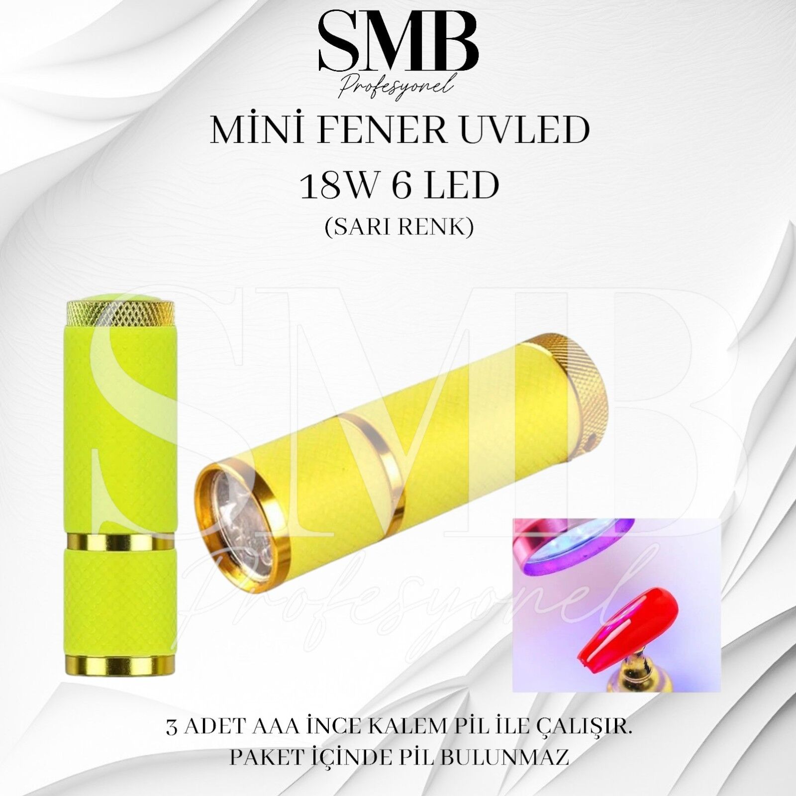 FENER UVLED KURUTUCU - RENK: SARI