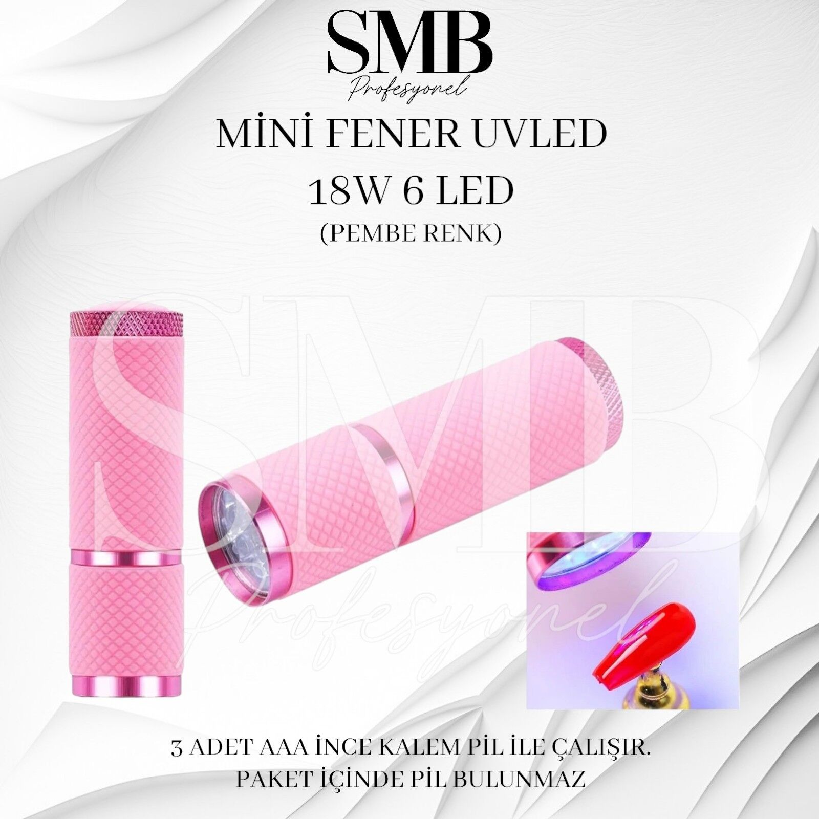 FENER UVLED KURUTUCU - RENK: PEMBE