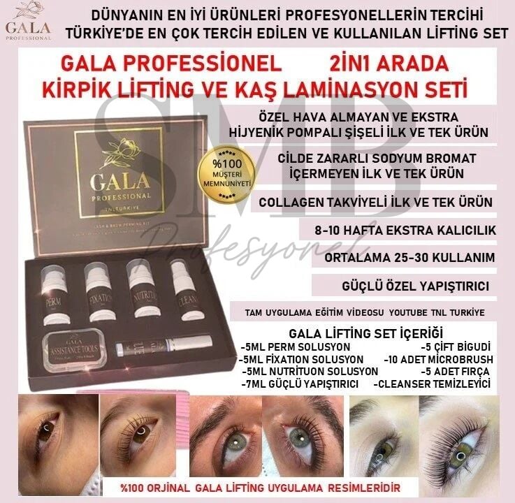 KİRPİK LİFTİNG & KAŞ LAMİNASYON SET