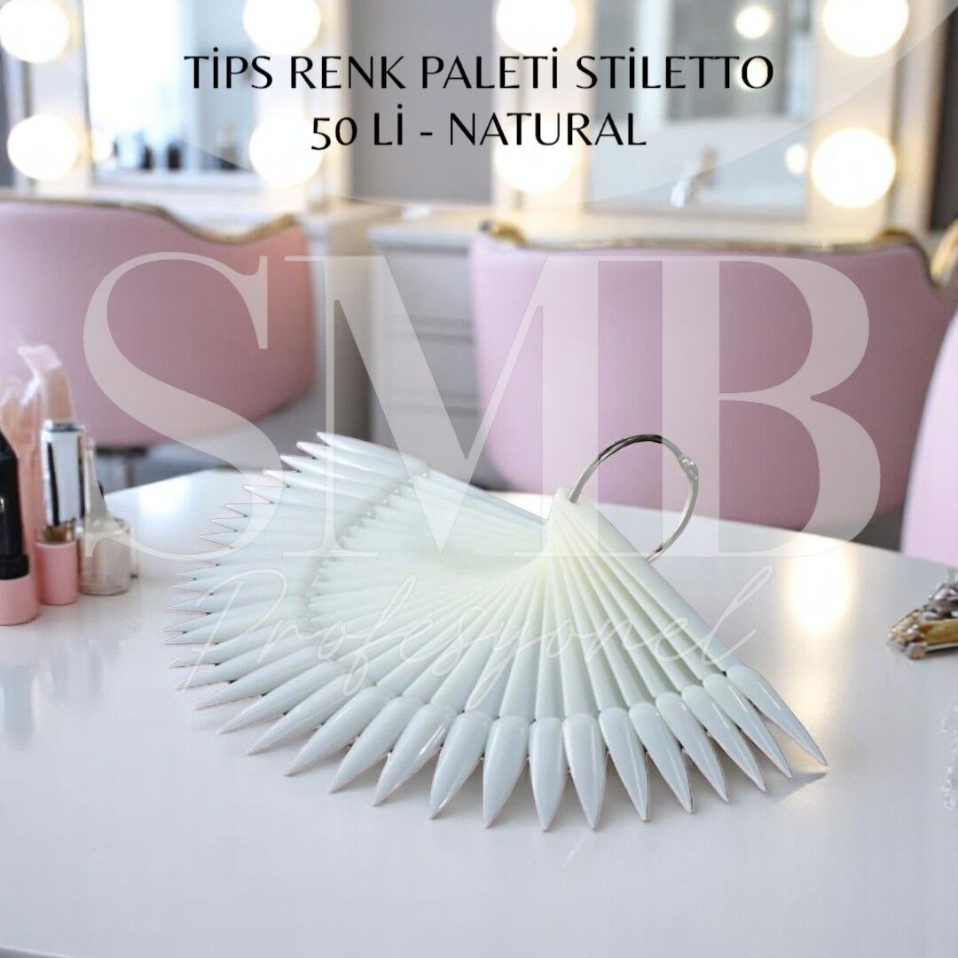 TİPS RENK PALETİ STİLETTO 50 Lİ - NATURAL
