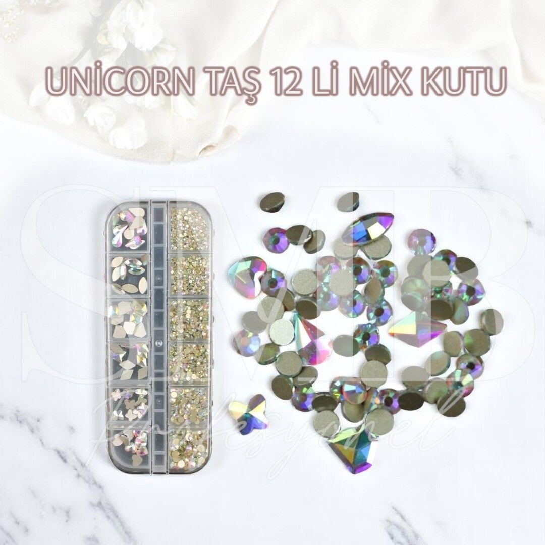 UNİCORN TAŞ 12 Lİ MİX KUTU