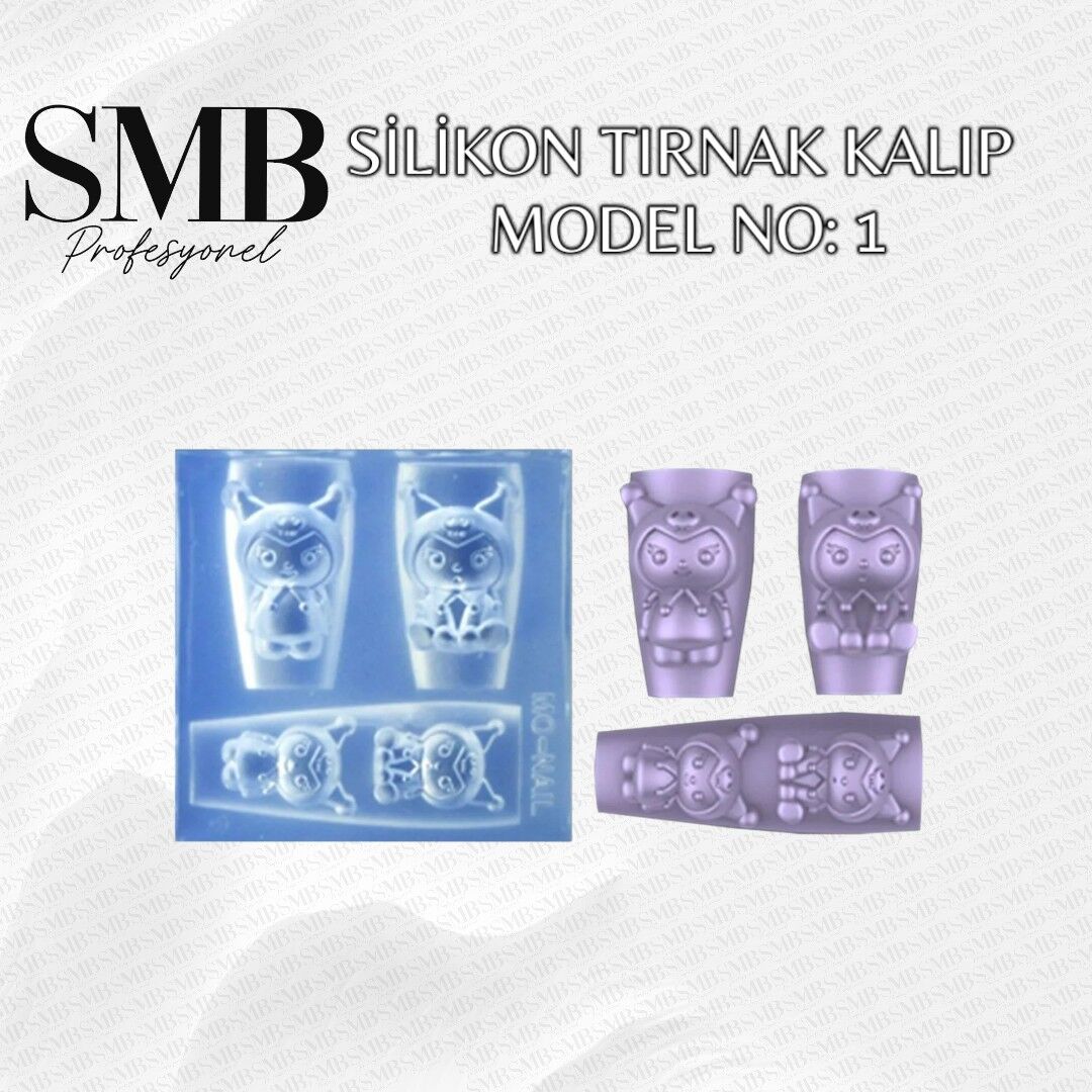 SİLİKON TIRNAK KALIP - MODEL NO: 1