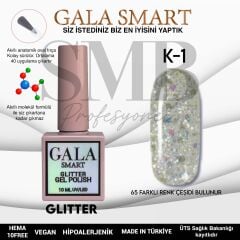 GALA SMART GLİTTER KALICI OJE 10 ml K-01