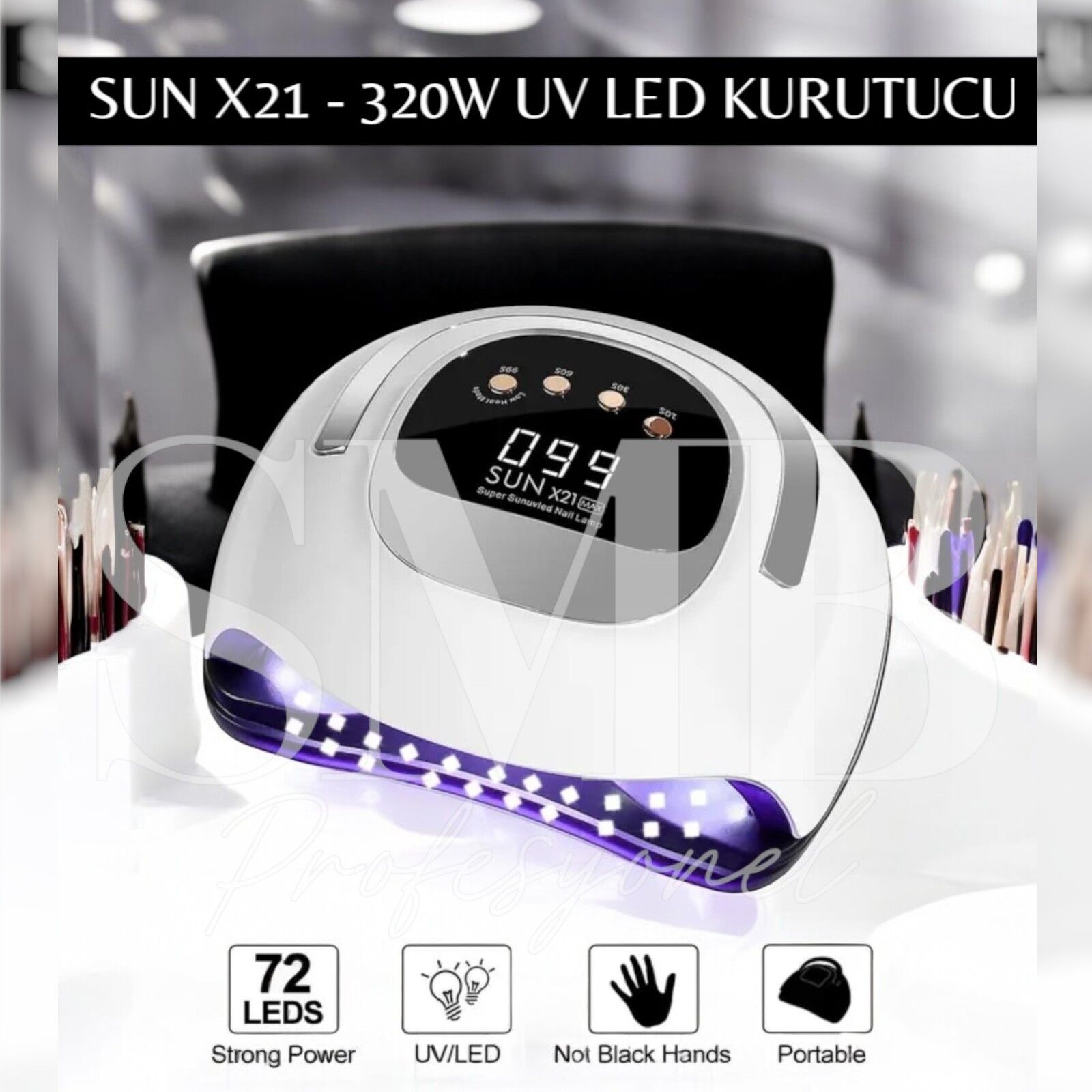 SUN X21 - 320W UV LED KURUTUCU