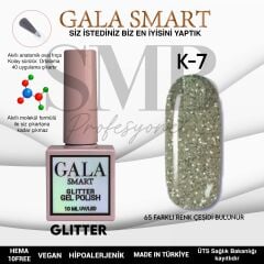 GALA SMART GLİTTER KALICI OJE 10 ml K-07