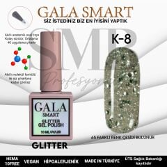 GALA SMART GLİTTER KALICI OJE 10 ml K-08