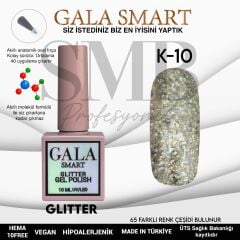 GALA SMART GLİTTER KALICI OJE 10 ml K-10
