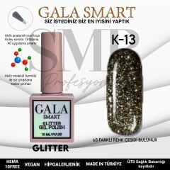 GALA SMART GLİTTER KALICI OJE 10 ml K-13