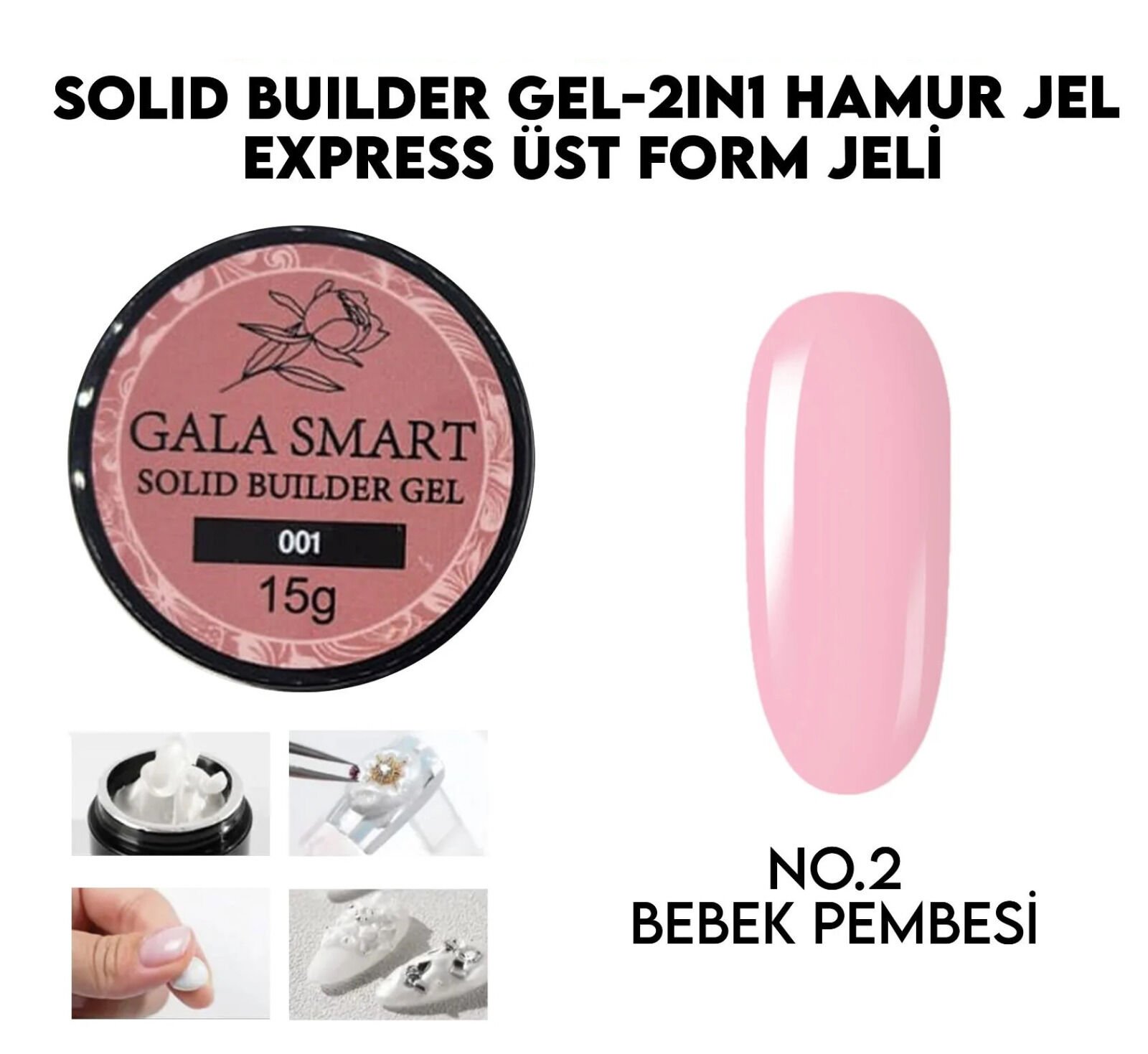 SOLİD BUİLDER HAMUR JEL 15 gr - NO:2