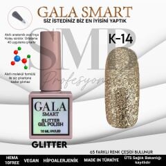 GALA SMART GLITTER KALICI OJE 10 mle K14