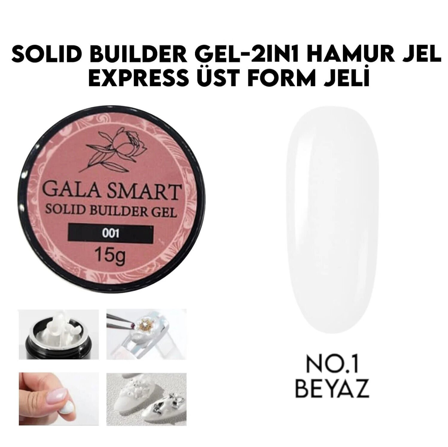 SOLİD BUİLDER HAMUR JEL 15 gr - NO:1