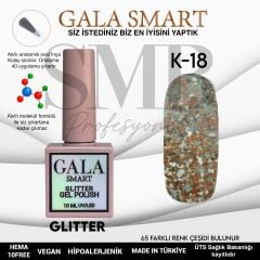 GALA SMART GLITTER KALICI OJE 10 mle K18