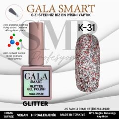 GALA SMART GLITTER KALICI OJE 10 mle K31