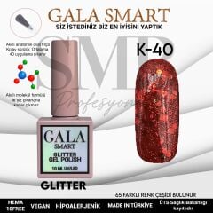 GALA SMART GLITTER KALICI OJE 10 mle K40