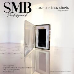SMB PROFESYONEL FAST FUN KOLAY VOLUME İPEK KİRPİK 0.10 D 11MM TEK BOY