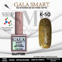 GALA SMART GLITTER KALICI OJE 10 mle K50