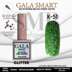 GALA SMART GLITTER KALICI OJE 10 mle K51