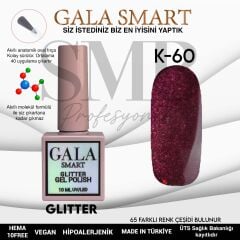 GALA SMART GLITTER KALICI OJE 10 mle K60