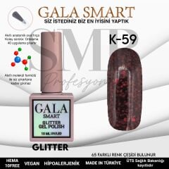 GALA SMART GLITTER KALICI OJE 10 mle K59