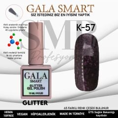 GALA SMART GLITTER KALICI OJE 10 mle K57
