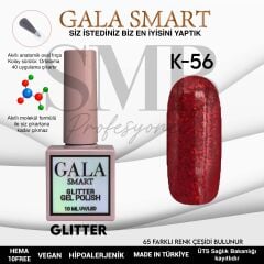 GALA SMART GLITTER KALICI OJE 10 mle K56