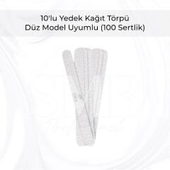 10 LU YEDEK TÖRPÜ - DüZ MODEL - 100 SERTLİK